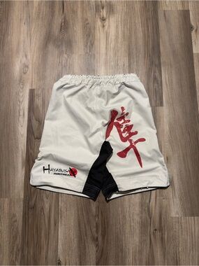 Hayabusa MMA Martial Arts Jiu Jutsu UFC Grappling Fight Shorts • Size 32/Medium